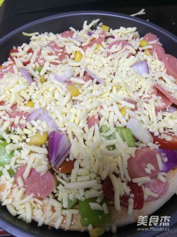 Ham Pizza recipe