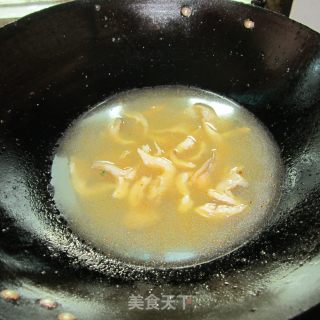 Mushroom Noodles in Broth recipe