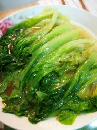Lettuce in Oyster Sauce recipe