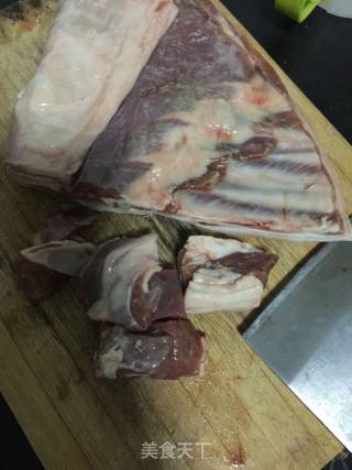 Lamb Chops Stewed with Radish recipe