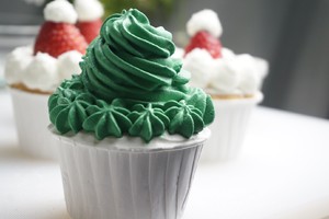 🎄christmas Models｜cupcakes｜super High Value｜super Cute｜christmas Hat｜christmas Tree｜elk｜santa Claus recipe