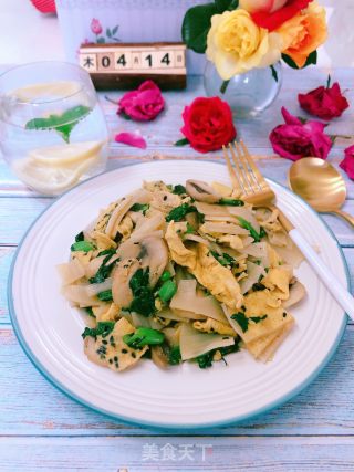 Mushroom Fried Roasted Cold Noodles recipe