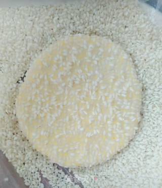 Pumpkin Glutinous Rice Sesame Cake recipe