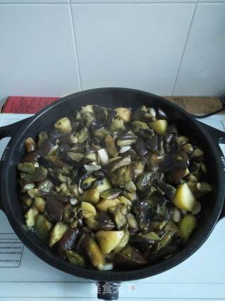 Potato Stew with Eggplant recipe