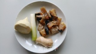 Braised Salted Fish with Winter Bamboo Shoots recipe