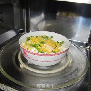 Microwave ---- Tofu with Egg Yolk recipe