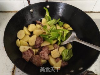 Stewed Potatoes with Mushrooms recipe