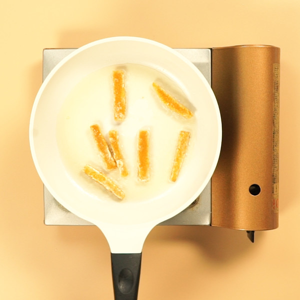 Baked Pumpkin with Egg Yolk recipe