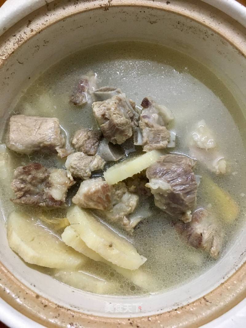 Pork Ribs and Kudzu Soup recipe