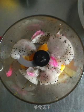 Dragon Fruit Orange Juice recipe