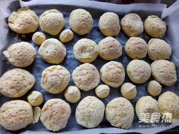 Lazy Making Meringue Puffs recipe