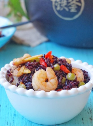 Purple Rice Seafood Rice recipe