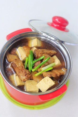 Rice Cooker Tofu Stew