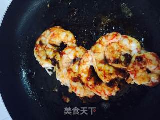 Pan-fried Argentine Red Shrimp recipe