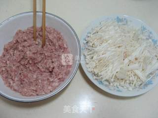 Pork Lotus Root Meatball Golden Needle Soup recipe