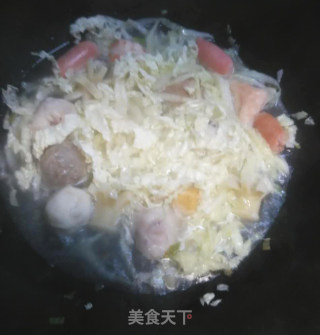 Cabbage Fish Ball Soup recipe