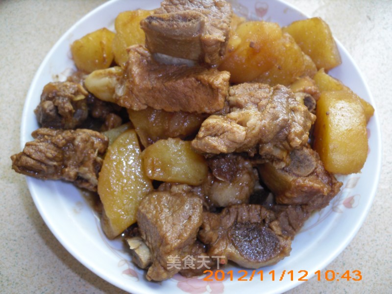 Roasted Pork Ribs with Potatoes
