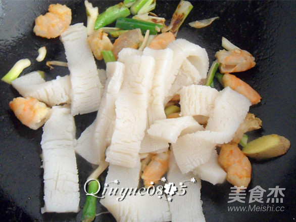 Shrimp Konjac recipe