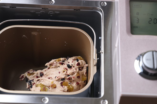 Multigrain and Dried Fruit One-touch Bread recipe