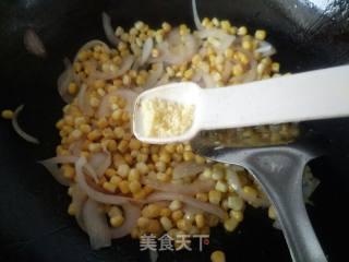 Corn Fried Onions recipe