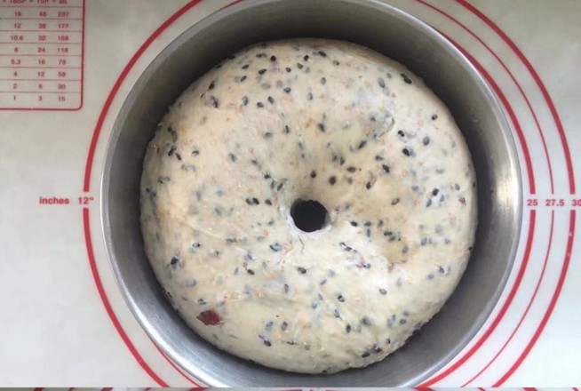 Whole Wheat Black Sesame Cranberry Bread recipe