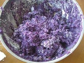 Purple Sweet Potato Coconut Bread recipe