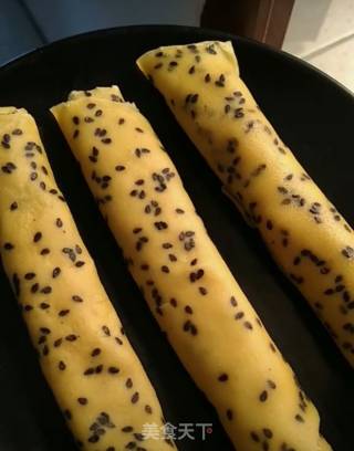 Black Sesame Omelet recipe