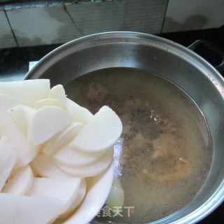 Clear Hot Pot---radish Old Duck Soup Pot recipe