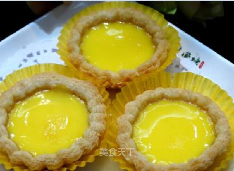 #四session Baking Contest and is Love to Eat Festival#hong Kong-style Egg Tarts recipe