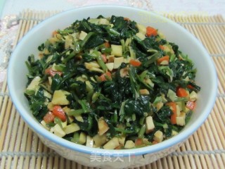 Seasonal Spring Dishes-mixed Malan Tou recipe