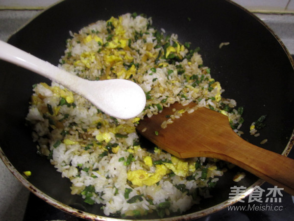 Fried Rice with Beans and Eggs recipe