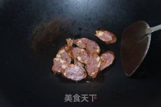 Stir-fried Cabbage with Spicy Sausage recipe