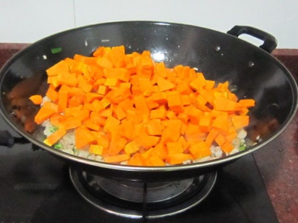 Pumpkin Fried Rice recipe