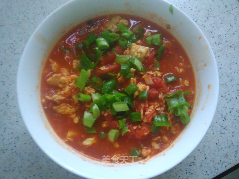 Scrambled Eggs with Tomatoes recipe