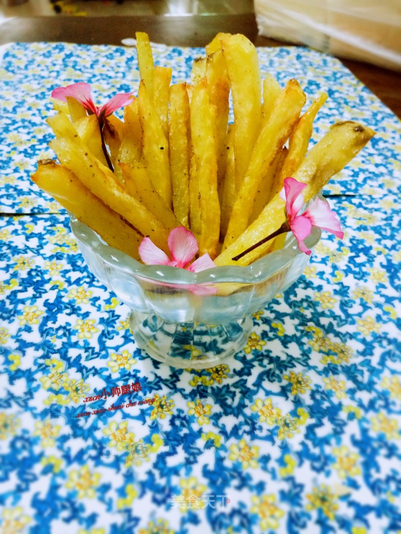 Spiced Baked French Fries recipe