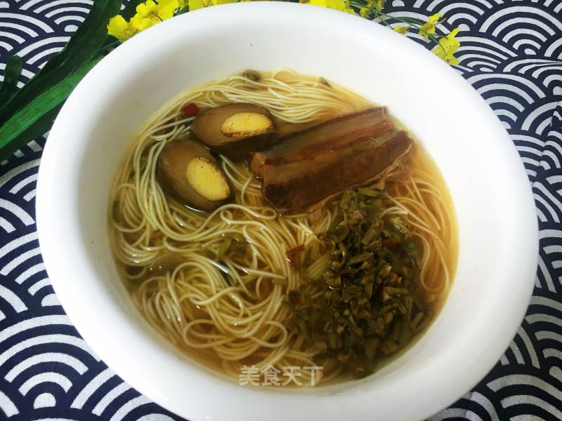 Minced Pork Noodles recipe