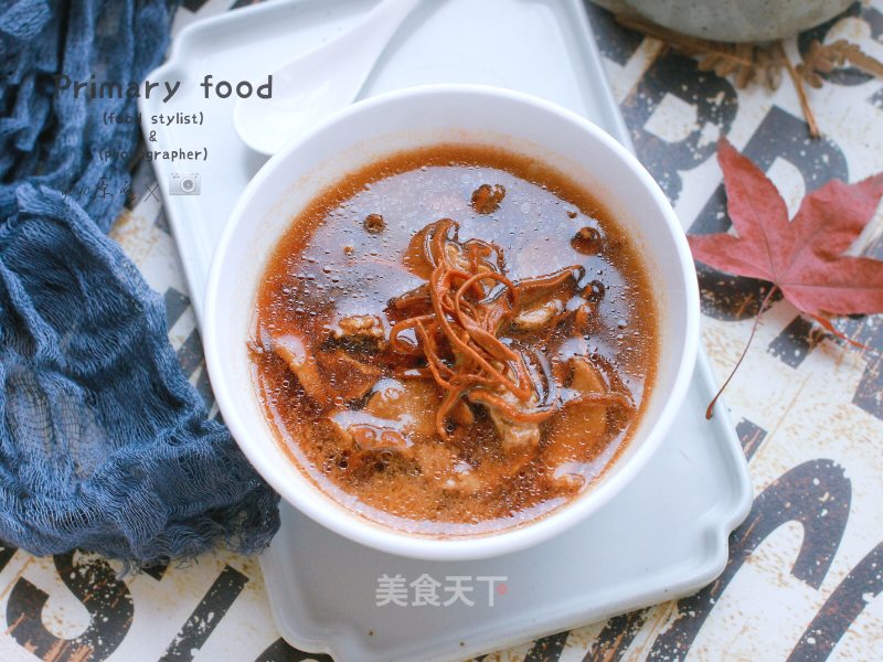 Cordyceps Flower Pork Soup recipe
