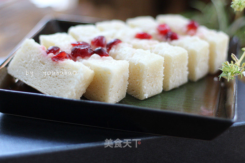 Sticky Rice Noodles and Milk Pudding recipe