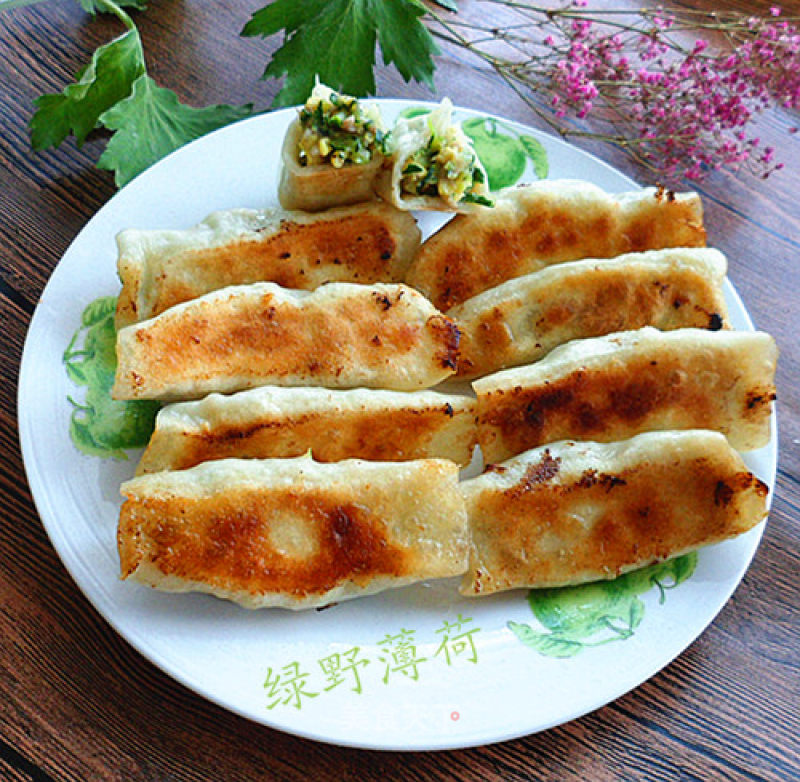 Cucumber Stuffed Pot Stickers recipe