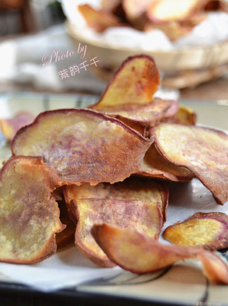 Fried Sweet Potato Chips