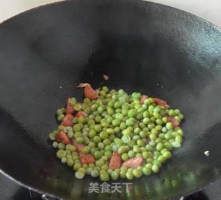 Sautéed Peas with Intestines recipe