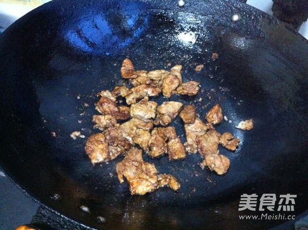 Fried Pork with Bamboo Shoots recipe