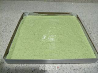 Spinach Cake Roll recipe