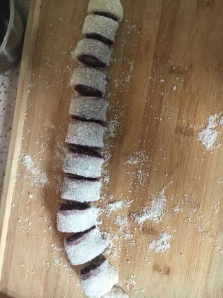 Purple Sweet Potato and Glutinous Rice Roll recipe