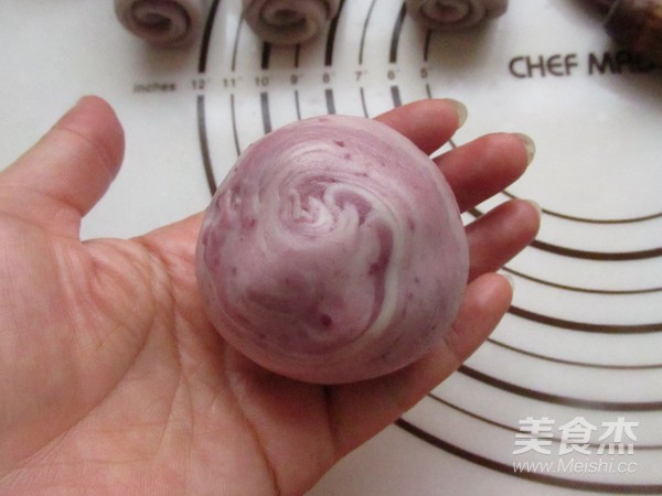 Purple Sweet Potato Yolk Crisp recipe