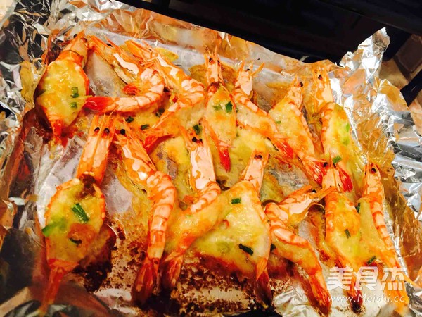 Baked Shrimp with Garlic and Cheese recipe