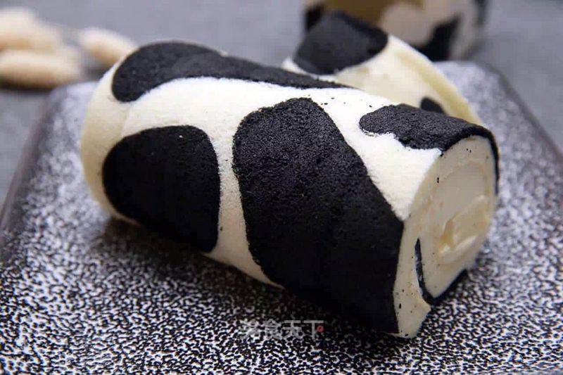 #aca烤明星大赛#cow Cake Roll recipe