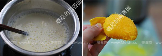 Yogurt Mango Ice Cream recipe