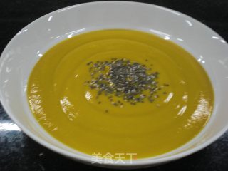 #妈妈的味#pumpkin Soup recipe