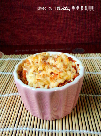 Baked Rice with Tomato Meat Sauce